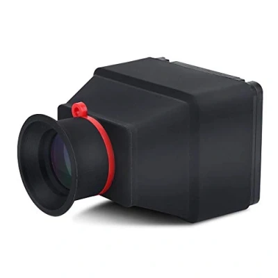 Abbildung von LCD Sucher 3 Fache Lupenvergrößerung für 3,2 Zoll Bildschirm Spiegellose DSLR Kameras, Klappbares Design, Platzsparend. (schwarz)