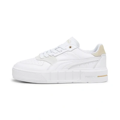Abbildung von Puma Cali Court Match Sneakers Damen Schuhe Mit Plain White/Granola Größe: 42.5