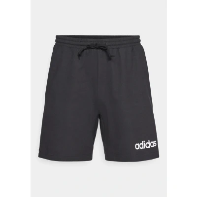 Abbildung von adidas Herren Essentials LINEAR Single Jersey Short, Black/White, XS