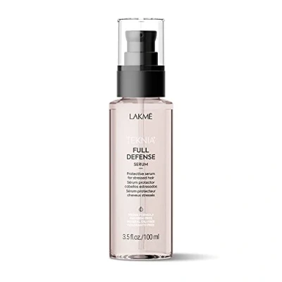 Abbildung von Lakme Teknia Full Defense Protective Serum for Stressed Hair. Gestrest Haar 100ml