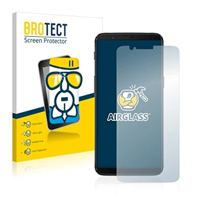 Abbildung von BROTECT Schutzglas für OnePlus 5T Schutzfolie Panzer Folie Glas [Extrem Kratzfest 9H, Anti Fingerprint, Ultra Transparent]