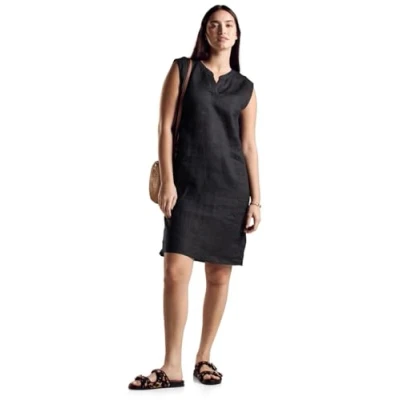 Abbildung von Street One ÄRMELLOSES Freizeitkleid, Damen, Größe: 34, Schwarz