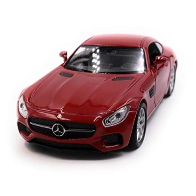 Abbildung von Onwomania AMG GT Sportwagen Modellauto Auto Rot Maßstab 1:34 (lizensiert)