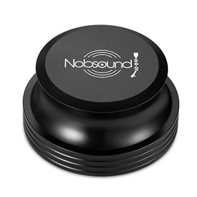 Abbildung von Nobsound LP Vinyl Turntable Disc Stabilizer Record Weight Metal Matte Black SCHALLPLATTEN AUFLAGEGEWICHT SCHWARZ (Black)