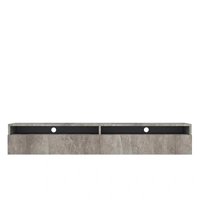 Abbildung von Selsey REDNAW TV Schrank / Board stehend hängend, 180 cm breit (Betonoptik Matt ohne LED)