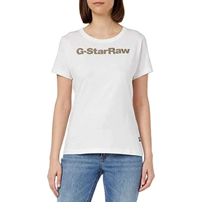 Abbildung von G STAR RAW Damen GS Graphic Slim Top, Weiß (white D23942 336 110), M