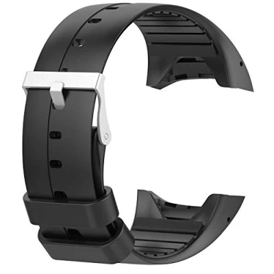 Abbildung von INF Uhrenarmbänder für Polar M400/M430 weiches Silikon Armband mit Metallschnalle