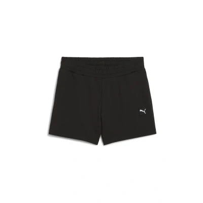 Abbildung von PUMA Damen ESS Elevated Mid Rise Shorts 5&quot; Gestrickte Shorts, Black, XXL