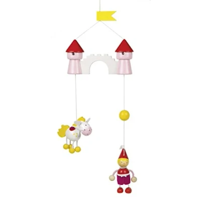 Abbildung von Goki 52918 Mobile Kleine Prinzessin mit Einhorn