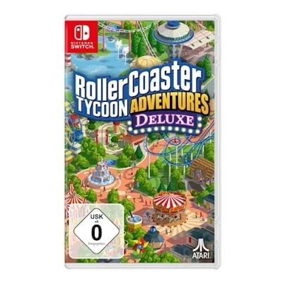 Abbildung von RollerCoaster Tycoon Adventures Deluxe Nintendo Switch