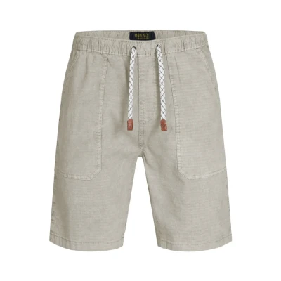 Abbildung von Indicode Jeans Shorts, Herren, Größe: Small, Mottled light grey
