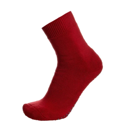 Abbildung von FALKE Herren Stoppersocken Homepads M HP Wolle Baumwolle rutschhemmende Noppen 1 Paar, Rot (Scarlet 8280), 39 42