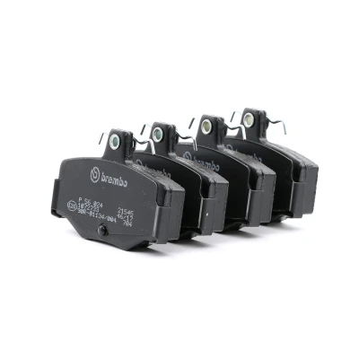 Abbildung von BREMBO P 56 024 Bremsbelagsatz exkl. Verschleißwarnkontakt mit Bremssattelschrauben ohne Zubehör NISSAN: Almera Tino, Primera Limousine