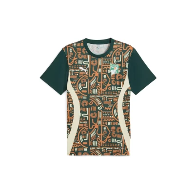 Abbildung von Puma FIF Prematch FußballTrikot, Herren, Größe: XL, Dark myrtle rickie orange