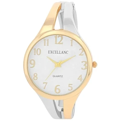 Abbildung von Excellanc Quarzuhr 1800265 Spangenuhr mit Metallarmband, modern, Damen
