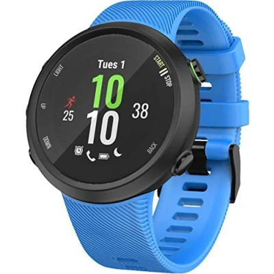 Abbildung von Shieranlee Forerunner 45S Armband,Silikon Sport Ersatzarmband Kompatibel mit Garmin GPS Running Watch Smartwatch Small