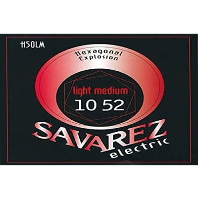 Abbildung von Savarez Saiten für E Gitarre Hexagonal Explosion Nickel Med. Light H50ML