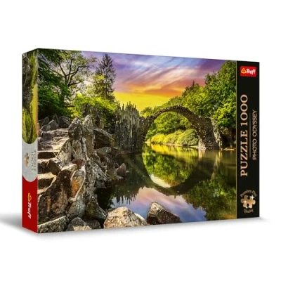 Abbildung von Trefl GmbH Puzzle Rakotzbrücke in Kromlau, Deutschland, Puzzleteile