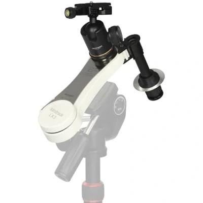 Abbildung von Omegon Montierung Mini Track LX3 mit Stativkopf OM8