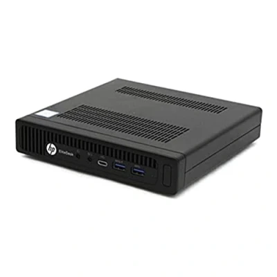 Abbildung von HP EliteDesk 800 G2 Desktop Mini USDT Intel Quad Core i5 256GB SSD Festplatte 8GB Speicher Win 10 Pro MAR Ultra Slim Computer PC (Generalüberholt)