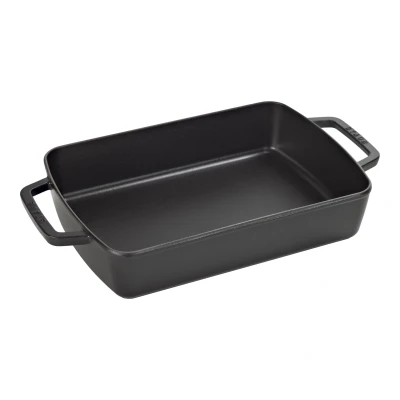 Abbildung von Staub Auflaufform Schwarz 30 x 20 cm / 3.15 Liter