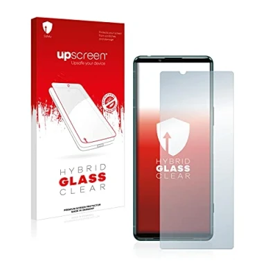 Abbildung von upscreen Schutzglas für Sony Xperia 5 III Schutzfolie, Glas Folie [Klar, 9H Panzerschutz, Anti Fingerprint]
