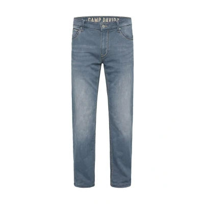 Abbildung von Camp David Jeans Straight Leg, Herren, Größe: 34xL34, Grey blue used jogg