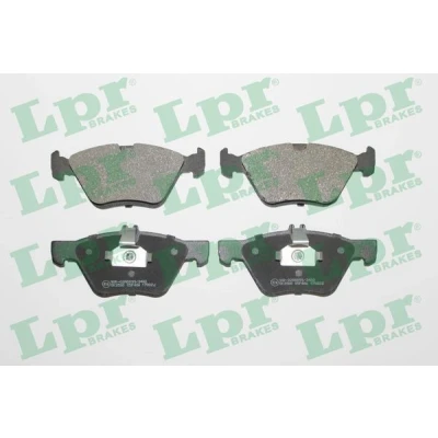 Abbildung von LPR 05P406 Bremsbelagsatz MERCEDES BENZ: E Klasse Limousine, S CLK Coupe, CHRYSLER: Crossfire Roadster