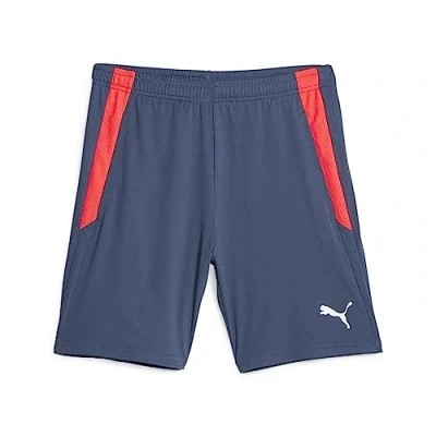 Abbildung von Puma Teamliga Training Shorts 2 OPEN Pockets kurze Sporthose, Herren, Größe: Medium, Inky blue/fire orchid