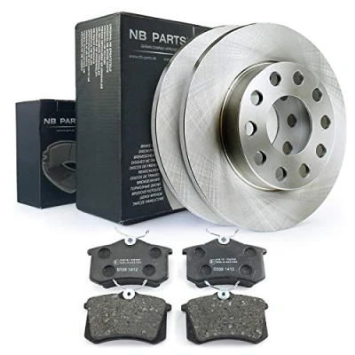 Abbildung von Bremsen/BREMSSCHEIBEN + BREMSBELÄGE HINTEN NB PARTS GERMANY 10042438