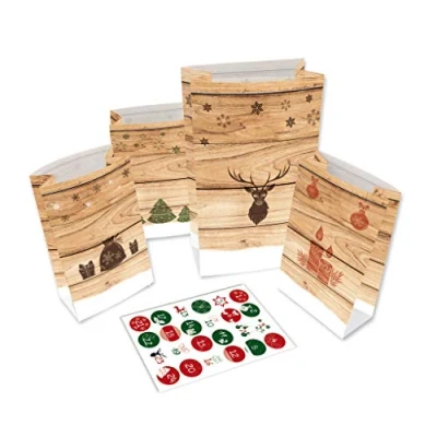 Abbildung von Roth Adventskalender 24 Adventstütchen &#039;Hygge Style&#039;