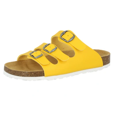 Abbildung von Pantolette gelb Damen Bioline Lady