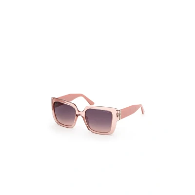 Abbildung von Guess Sonnenbrille Shiny pink gradient brown, Damen, Größe: 53, brown