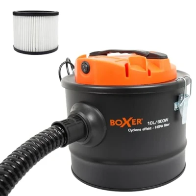 Abbildung von Boxer® cyclone askesuger med HEPA filter 10 liter motor 800 Watt