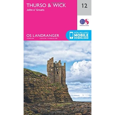 Abbildung von Thurso &amp; Wick, John O&#039;Groats (OS Landranger Map, Band 12)