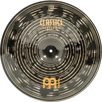 Abbildung von Meinl Cymbals Classics Custom Dark China — 18 Zoll (Video) Schlagzeug Becken (45,72cm) B12 Bronze, Dunkles Finish (CC18DACH)