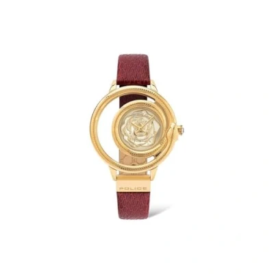 Abbildung von Police Damen Uhren Analog Quarz One Size Gold 32015083