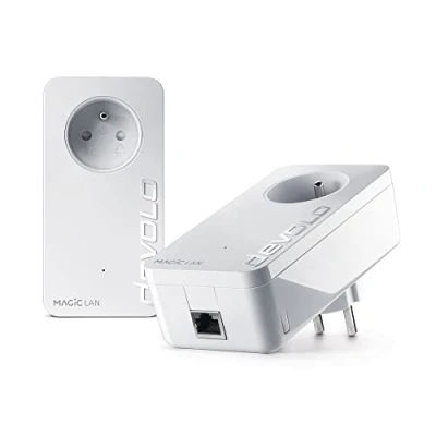 Abbildung von Devolo Magic 1 LAN 1200 Mbit/s Eingebauter Ethernet Anschluss Weiß 2 Stück(e)