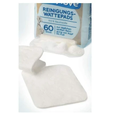 Abbildung von Baby Reinigungs Wattepads 8 x 60 St, 480 St 100% Baumwolle