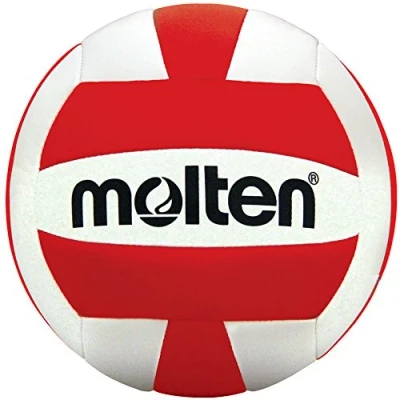 Abbildung von Molten Freizeit Volleyball, Rot, Rot/Weiß, offizielles Lizenzprodukt (MS500 Red)