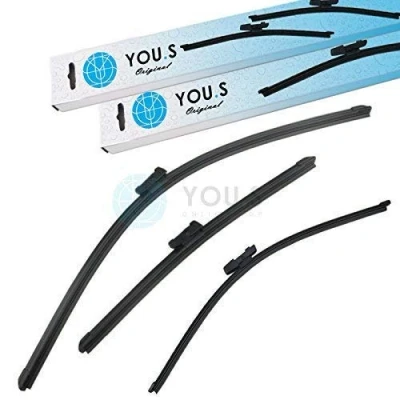Abbildung von YOU.S SCHEIBENWISCHER SET VORNE + HINTEN 600 400 mm (3 Stück)