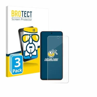 Abbildung von BROTECT Schutzglas für Google Pixel 8 (case friendly) (3 Stück) Schutzfolie Panzer Folie Glas [Extrem Kratzfest 9H, Anti Fingerprint,