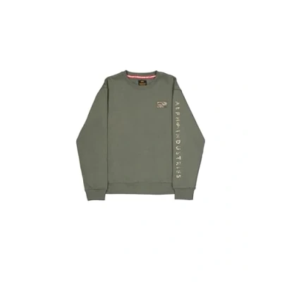 Abbildung von Alpha Industries Sweater &quot;Alpha Men Sweatshirts Camo Sleeve Sweatshirt&quot;