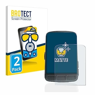 Abbildung von BROTECT Entspiegelungs Schutzfolie für Wahoo Elemnt Roam (2 Stück) Matte Displayschutz Folie, Anti Reflex, Fingerprint