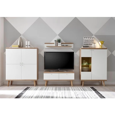 Abbildung von andas Wohnwand &quot;Merle&quot;, (Set, 4 St.)