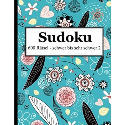 Abbildung von Sudoku 600 Rätsel schwer bis sehr 2