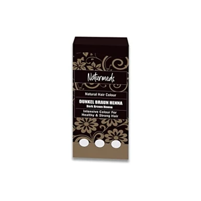 Abbildung von HENNA PULVER DARK BROWN HAARFARBE