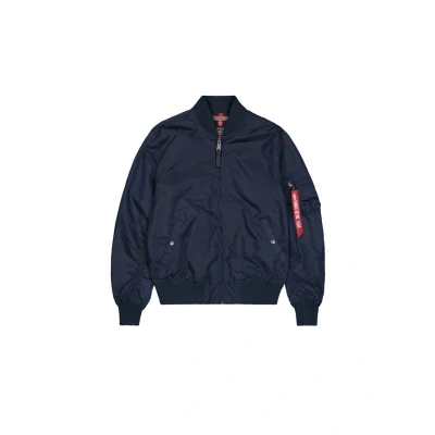 Abbildung von Alpha Industries MA1 TT Bomberjacke, Herren, Größe: Small, Marine