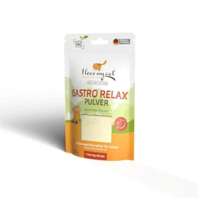 Abbildung von ILMC Nahrungsergänzung für Katzen Gastro Relax Pulver 80g 80 g