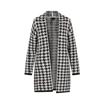 Abbildung von Strickjacke DREIMASTER M/L / Schwarz Off White 100% Acryl